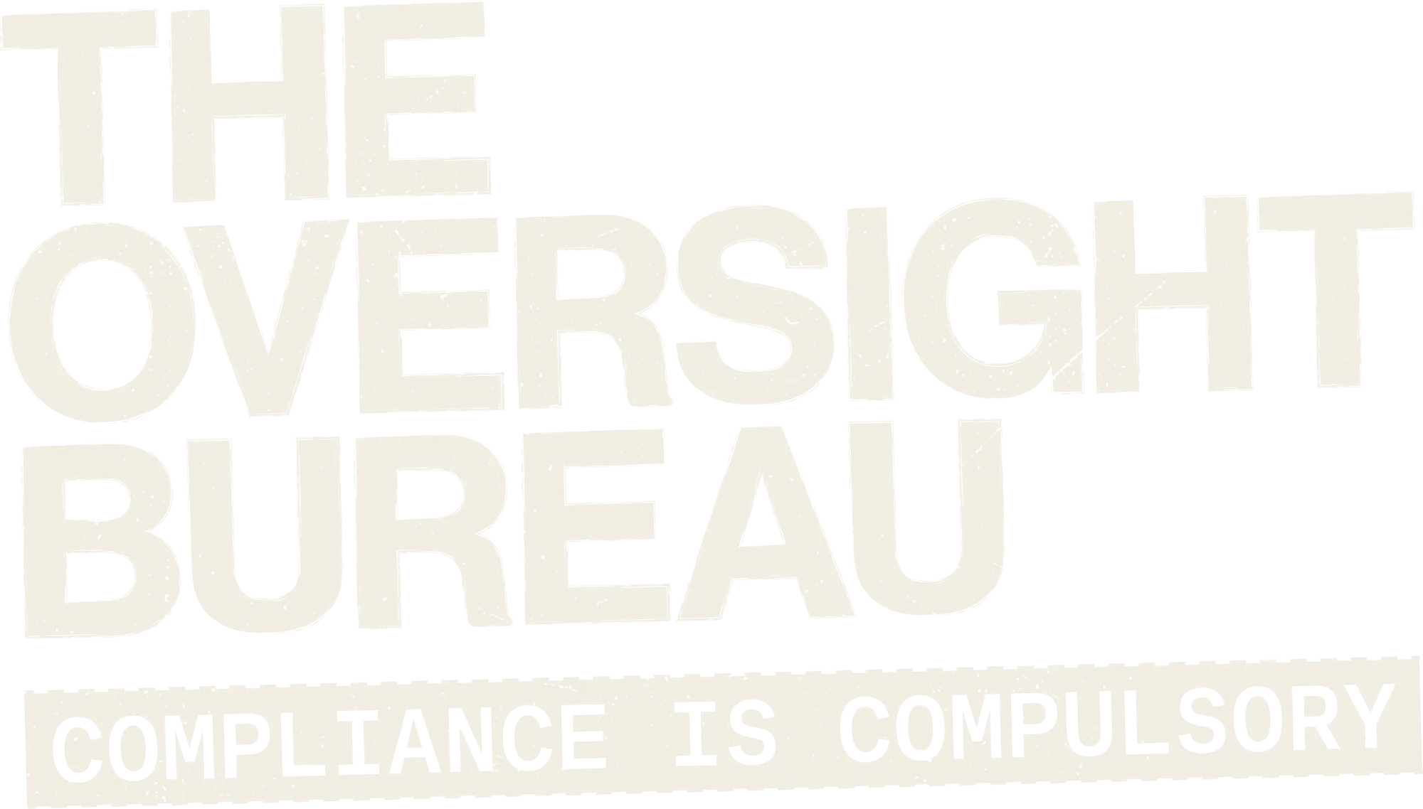 The Oversight Bureau logo